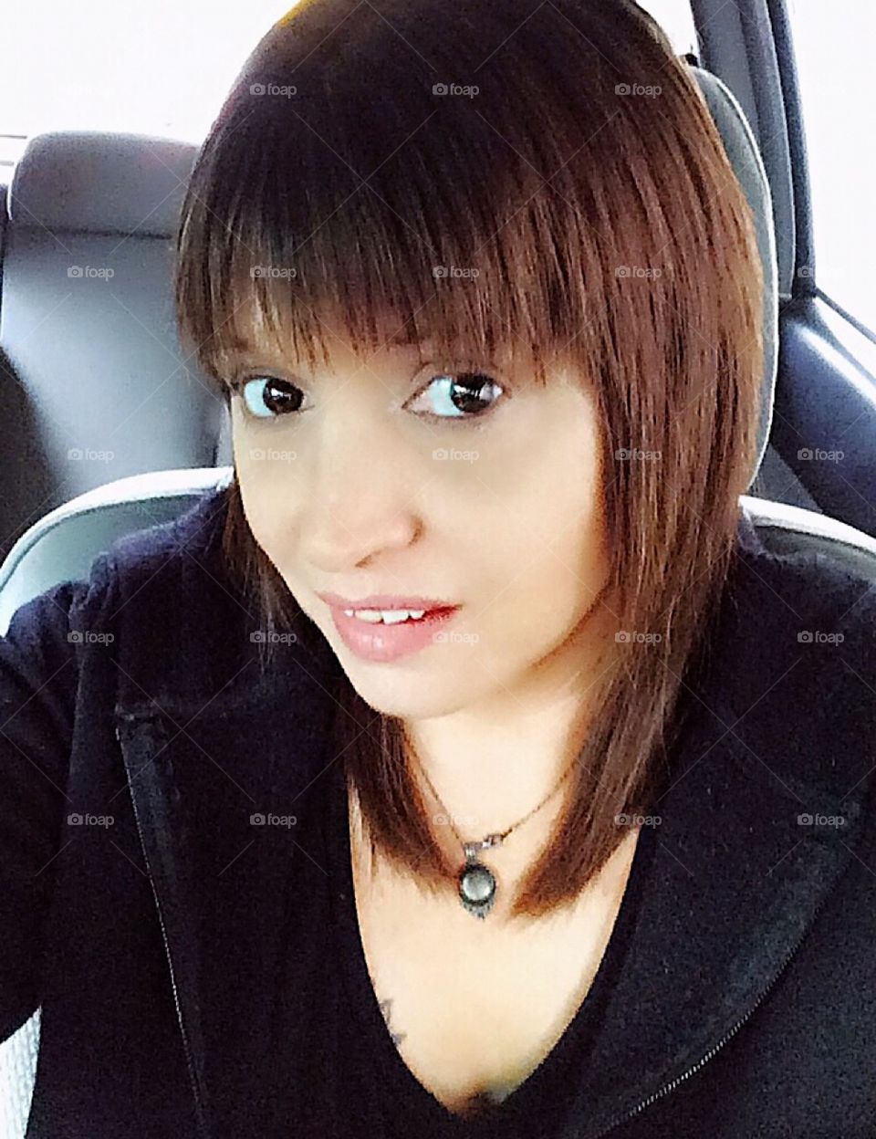 On the road headed South. Stopped of for fuel and a quick selfie just for fun. I’m back in black as usual 