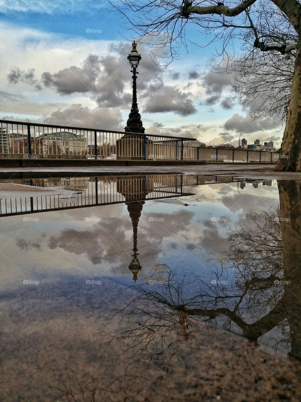 Southbank reflection. LONDON