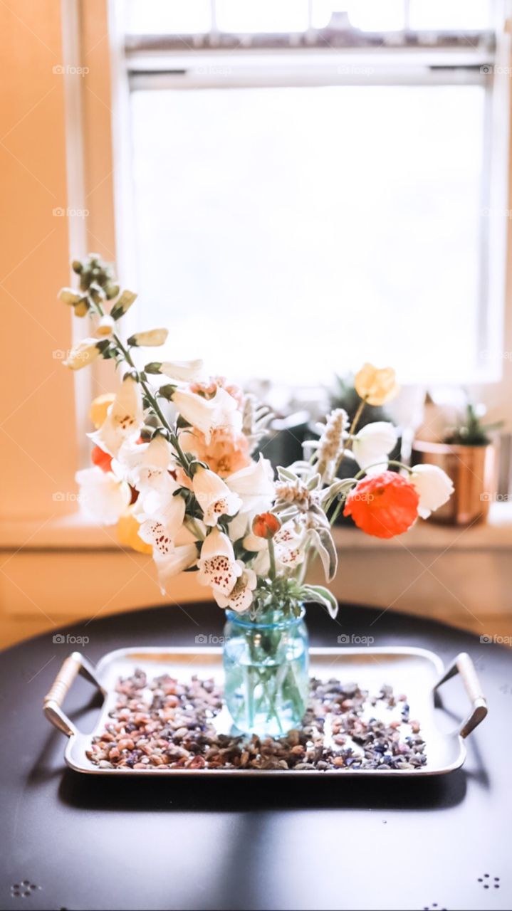 Beautiful flowers grown and harvested in rural Montana, then sold at the local farmers market. 