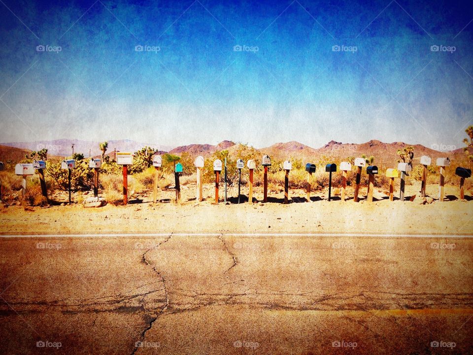 Arizona lonely road