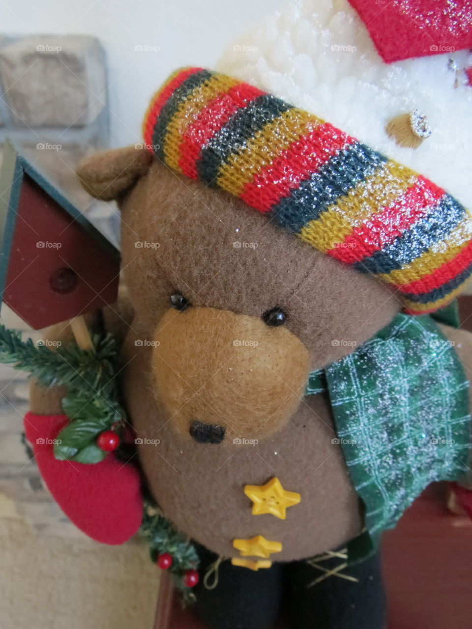 Christmas bear.