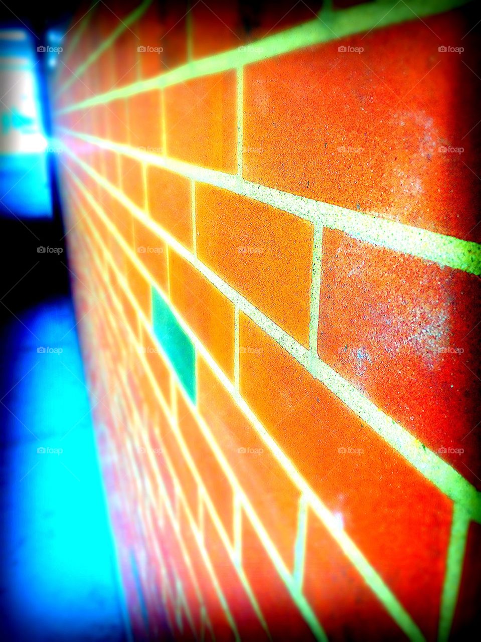 Bricks in the wall hall ;).