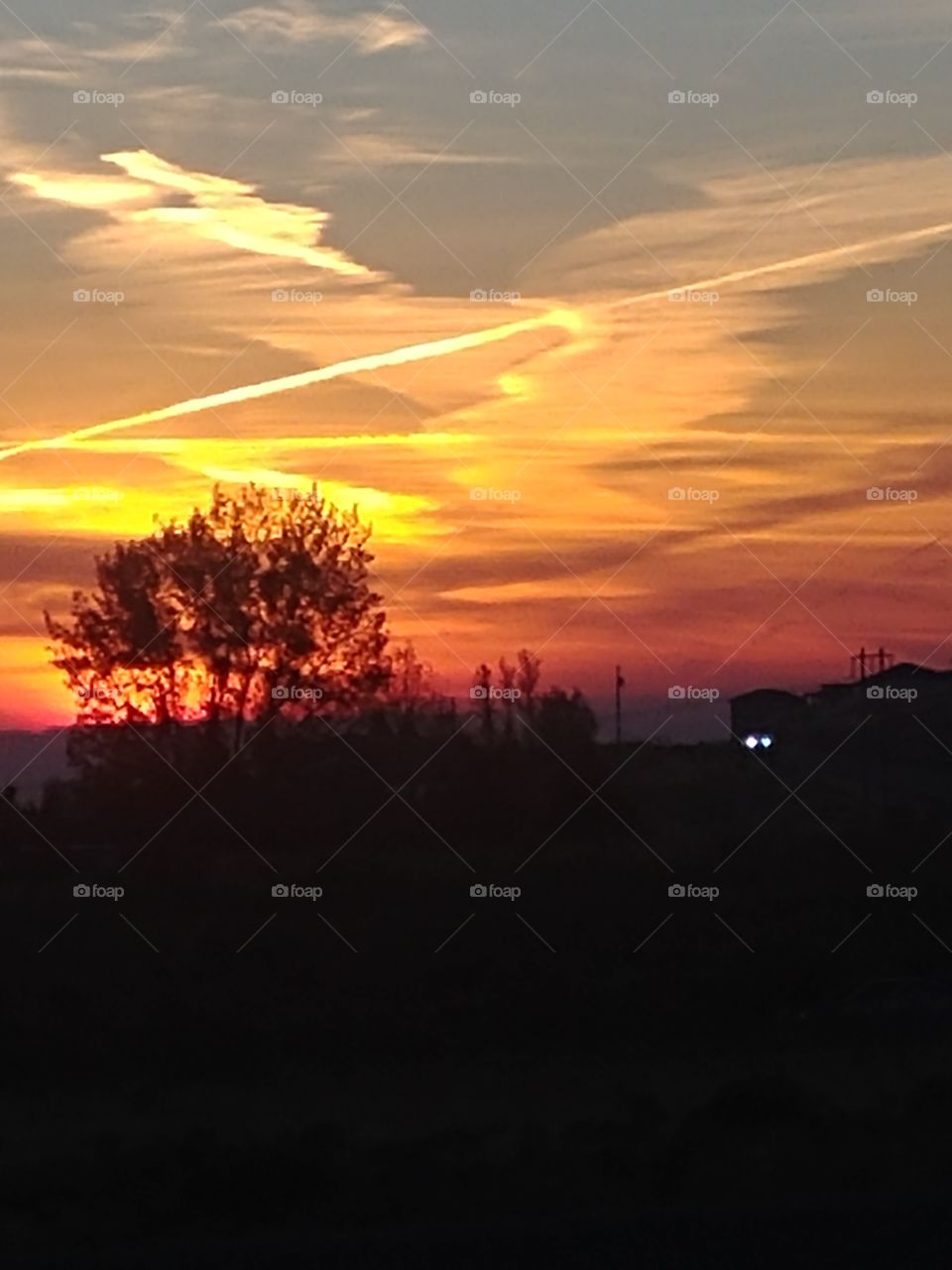 Morning commute, great way to start the day with a beautiful sunrise!!