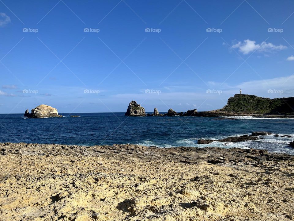French west indies landscape 