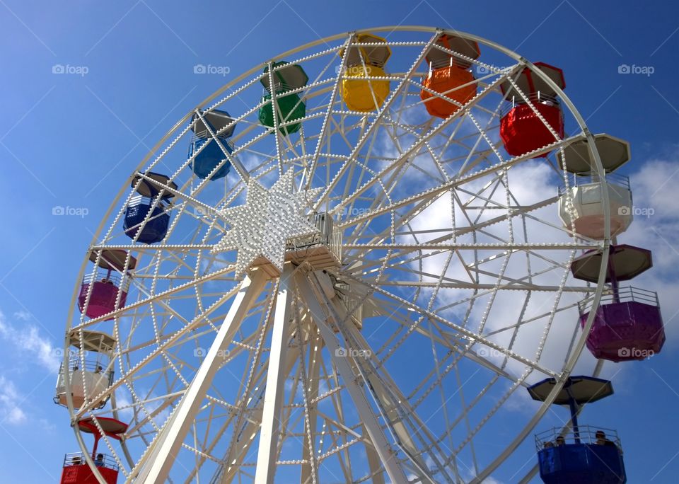 Entertainment, Carnival, Carousel, Ferris Wheel, Roll Along