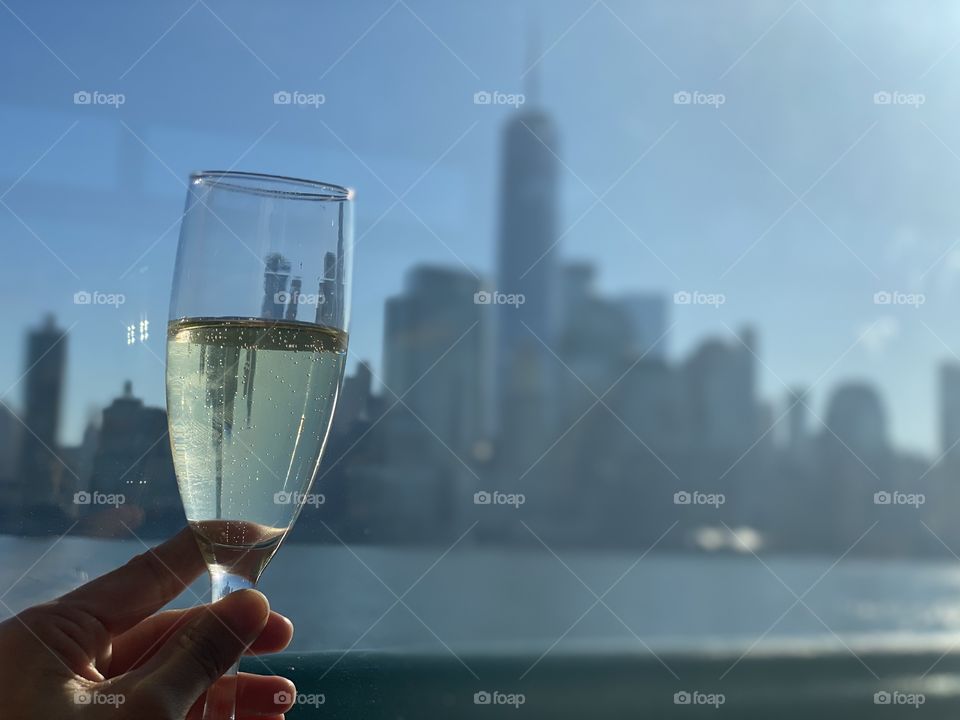Champagne in NYC 