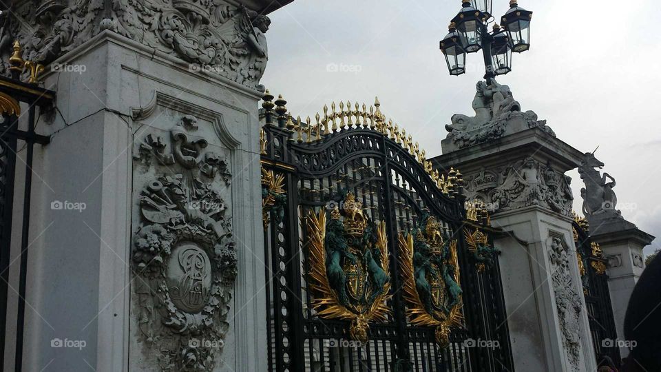 Gilded gates