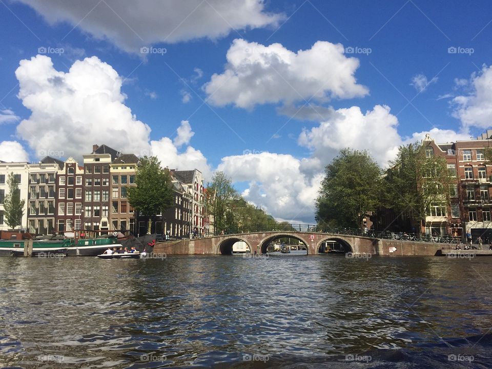 Amsterdam canal cruise 