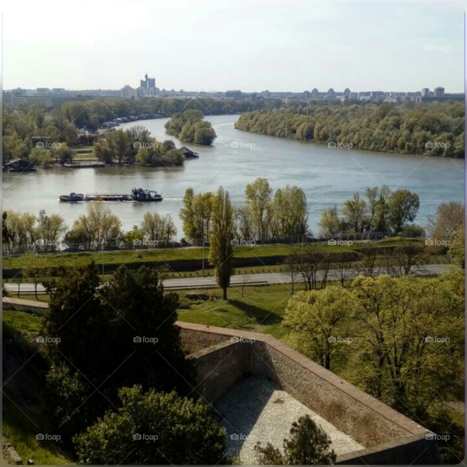 Belgrade river Dunav