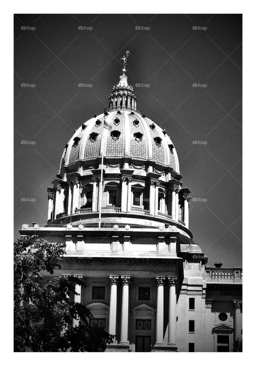 Capitol of Pennsylvania. Pennsylvania