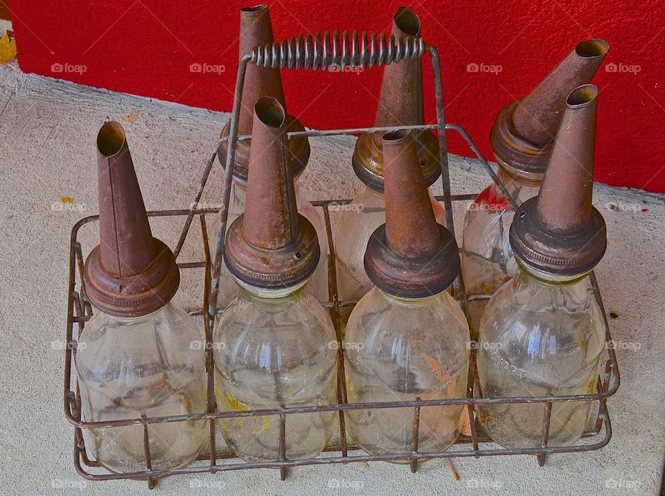 Antique oil jars