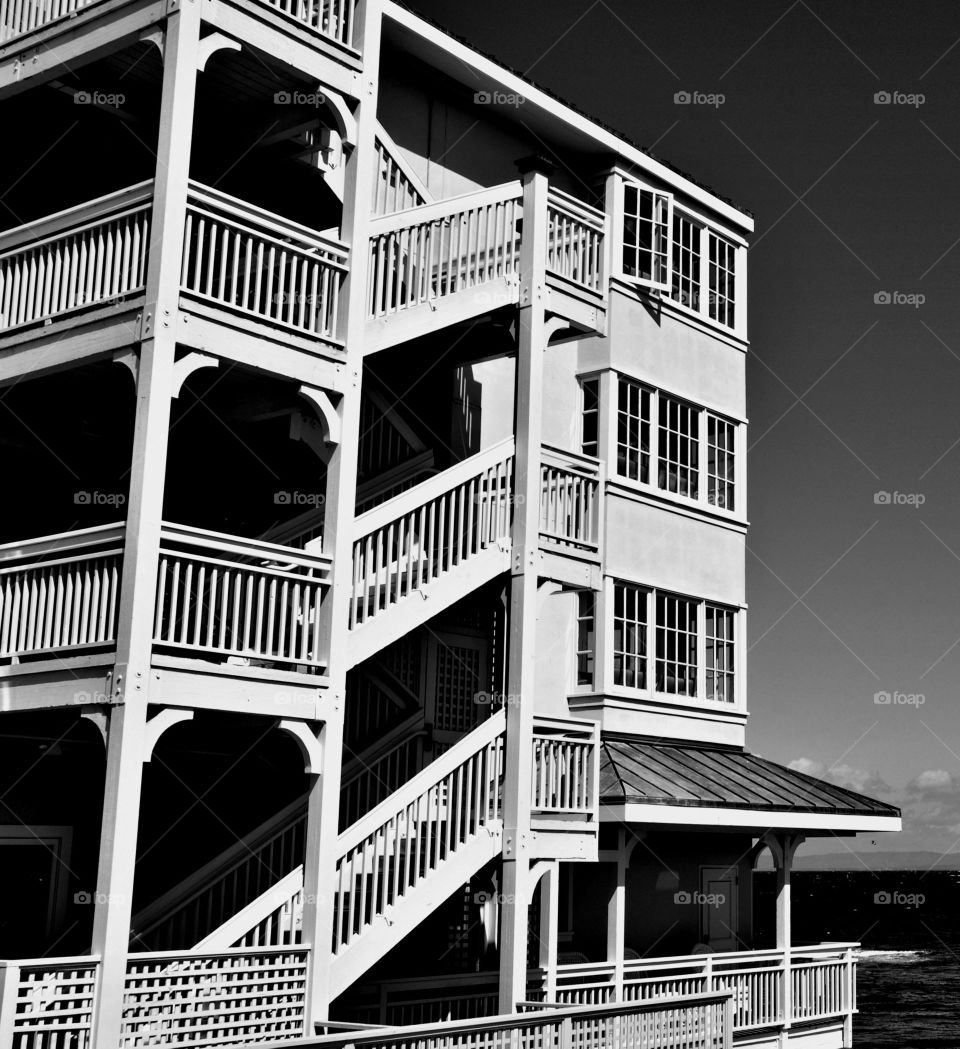 Stripes and black and white