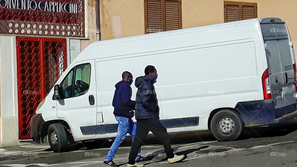 Immigrants in Cagliari