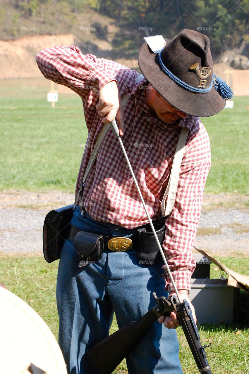 civil war skirmisher pleasant hill ohio by refocusphoto