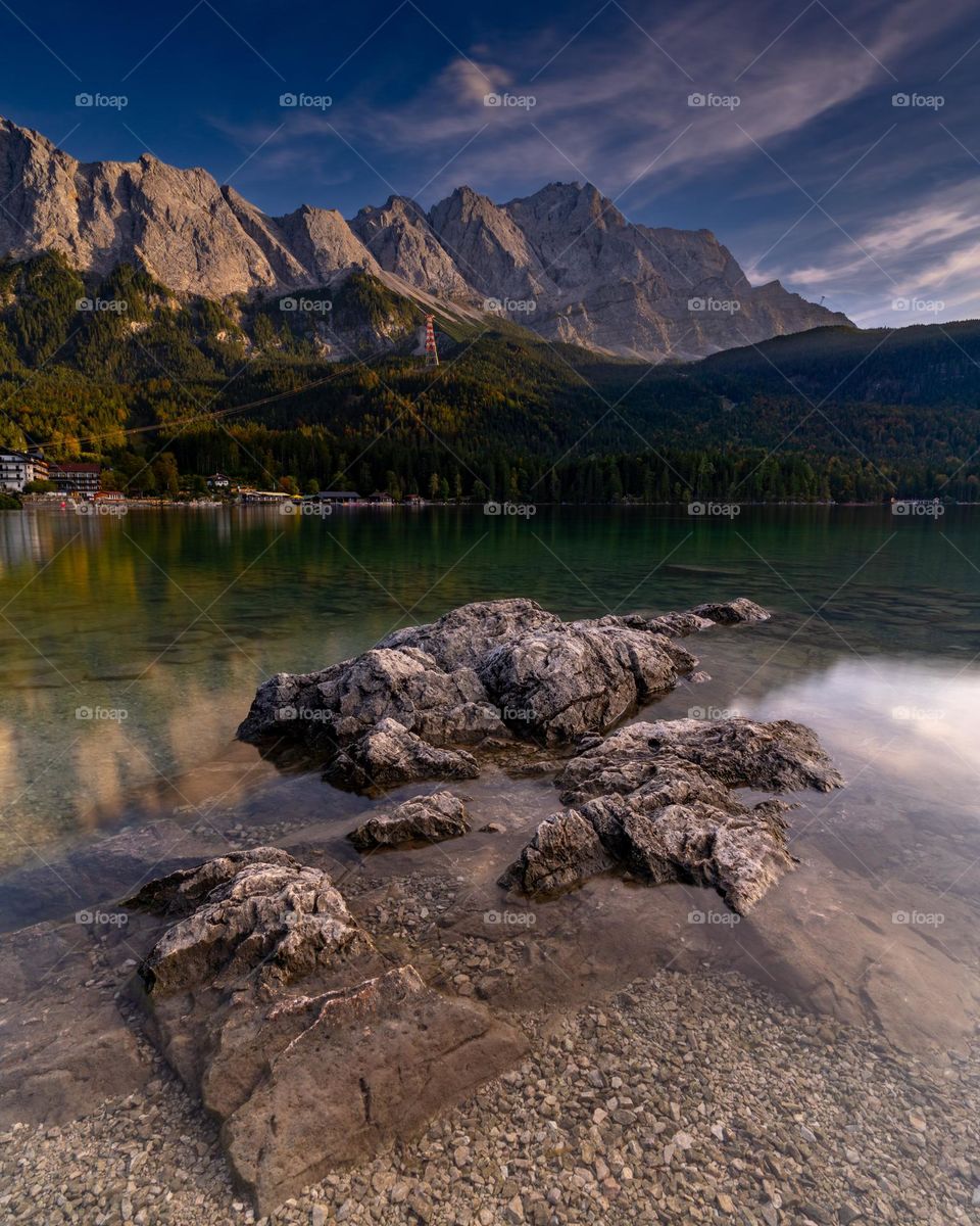 Eibsee Zugspitze