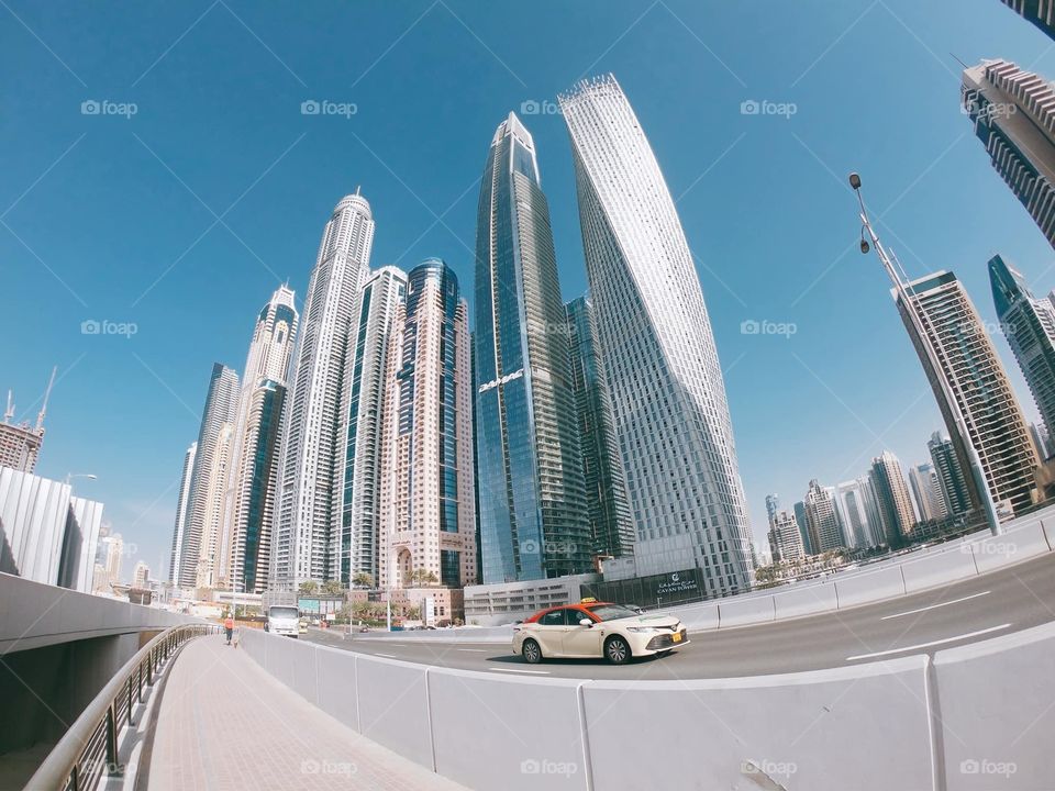 magic outside in city