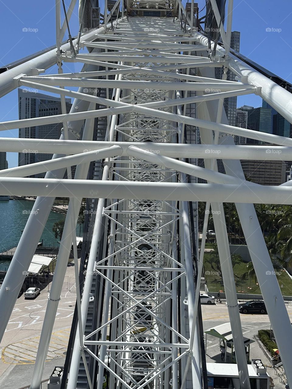 Sky Ferris Wheel steel trusses - Geometry is a type of math that deals with points, lines, shapes, and surfaces.
Examples are Circles, Rectangles, and Triangles. A triangle is a closed, 2-dimensional shape with 3 sides, 3 angles, and 3 vertices