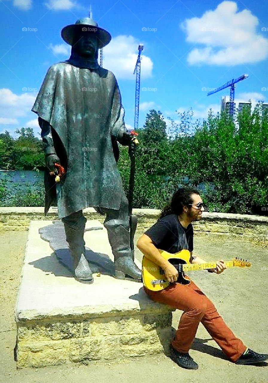 Statue in Austin, Texas