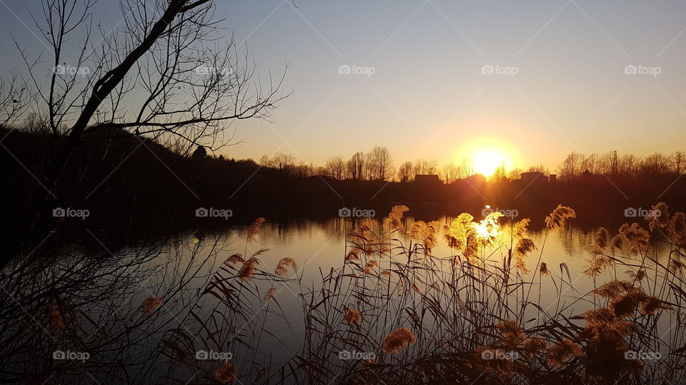 Sunset on the lake🌅