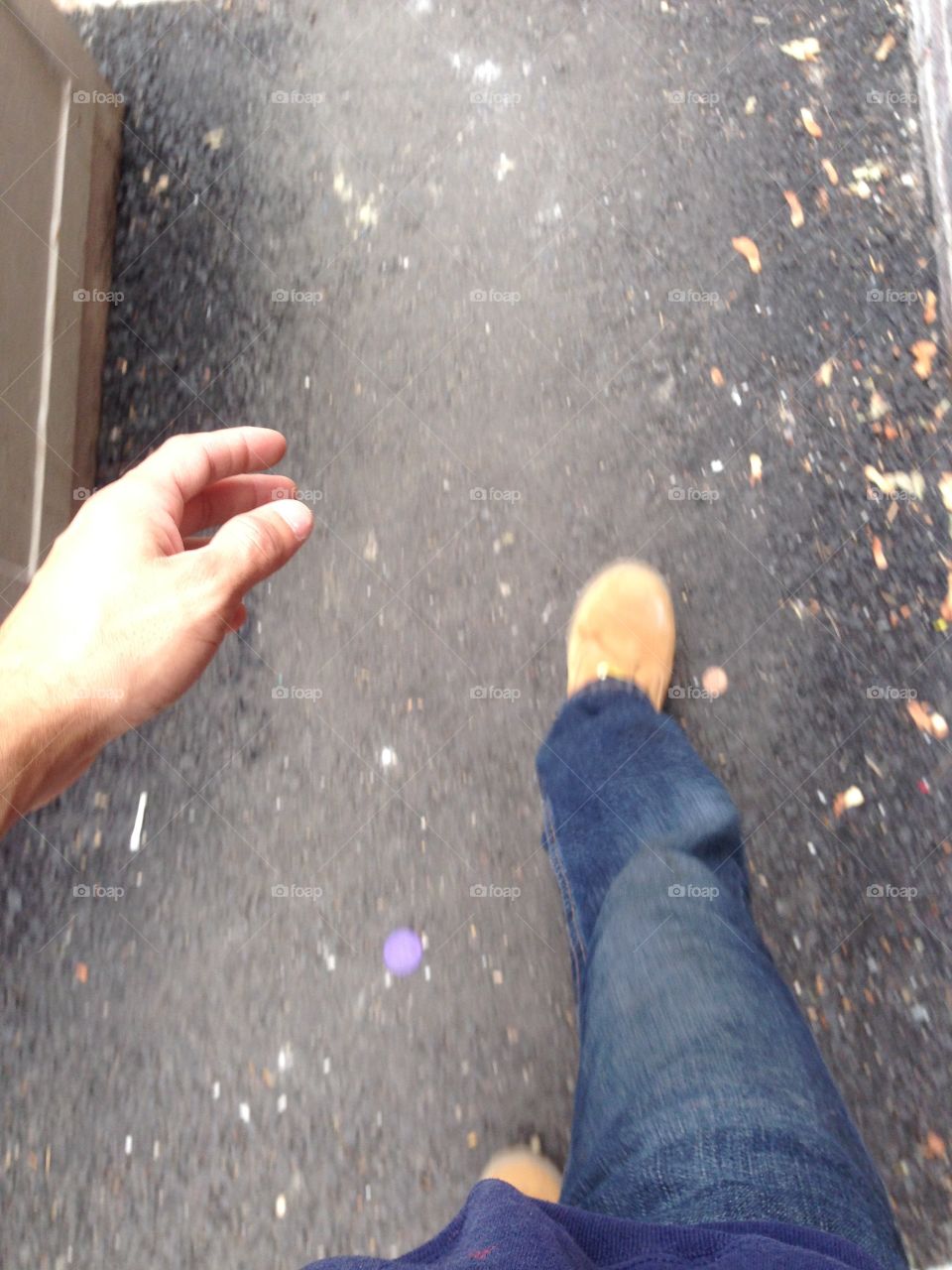 There was a rock in my way, in my way there was a rock 