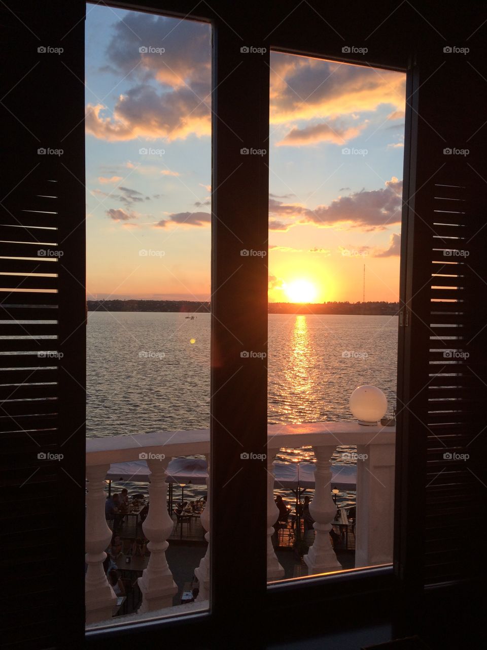 Sunset In The Window