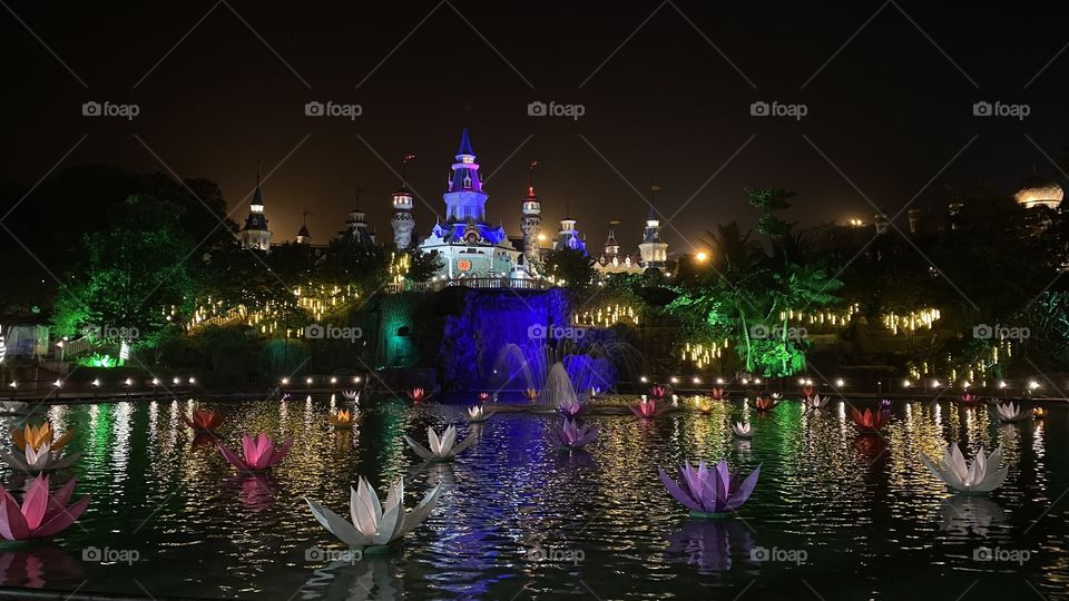 Imagica water park castle 