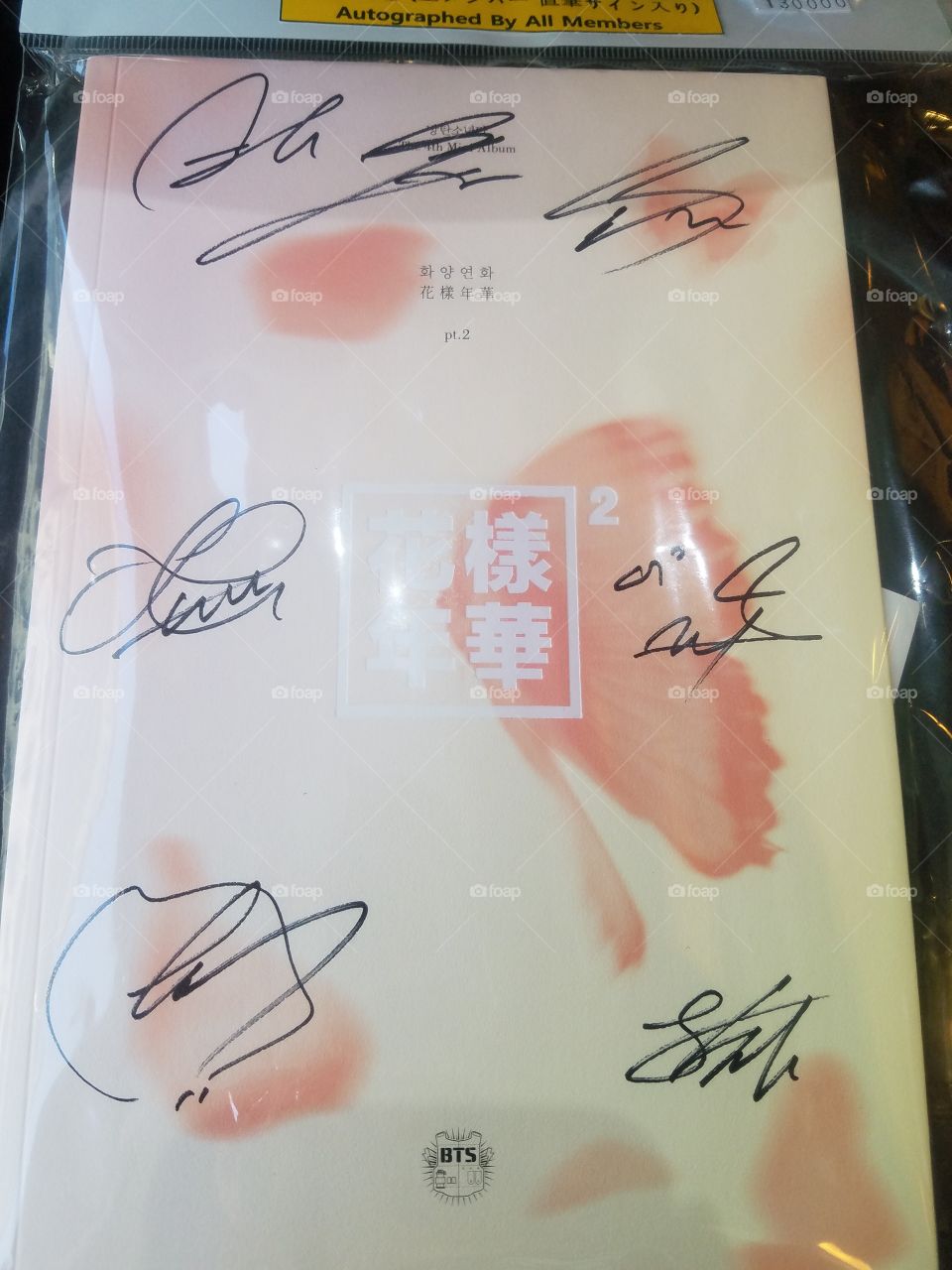 Signed BTS album