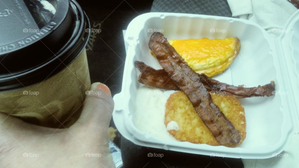 coffee and breakfast