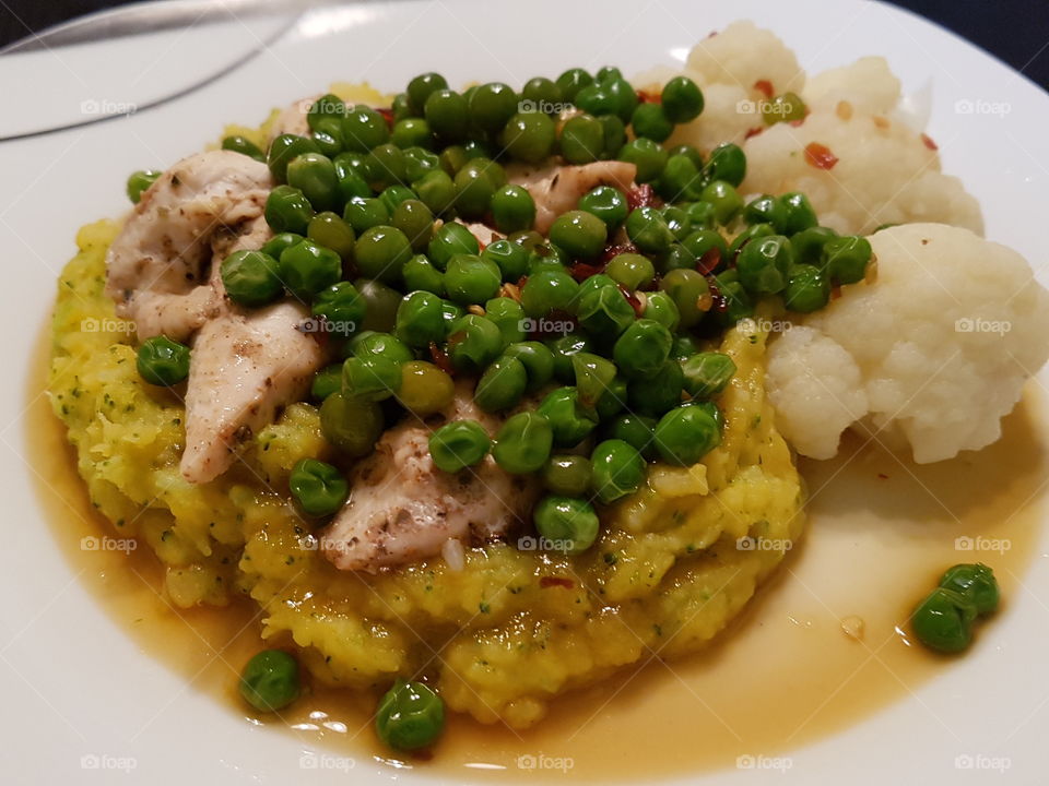 chicken and spicy maple glaze