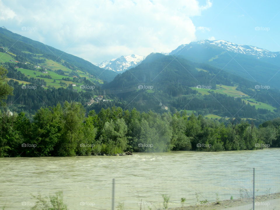 Water, Nature, Landscape, Mountain, Tree