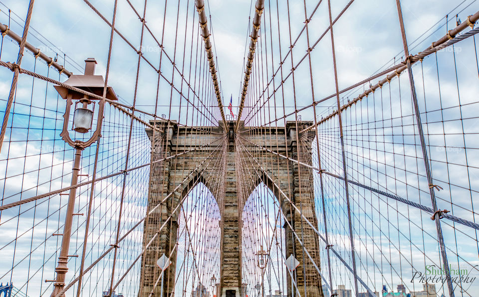 BROOKLYN BRIDGE. NYC BROOKLYN BRIDGE