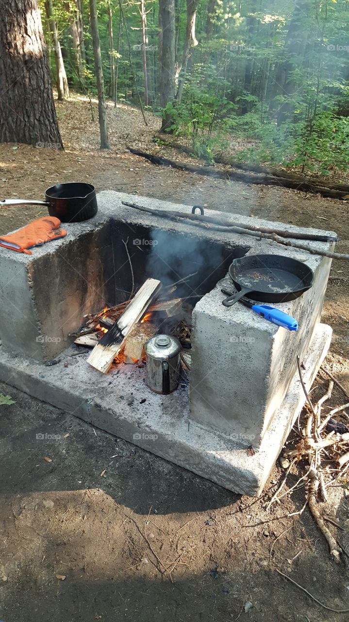 camping firepit