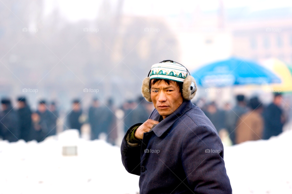 solo winter people outdoors by jmsilva59