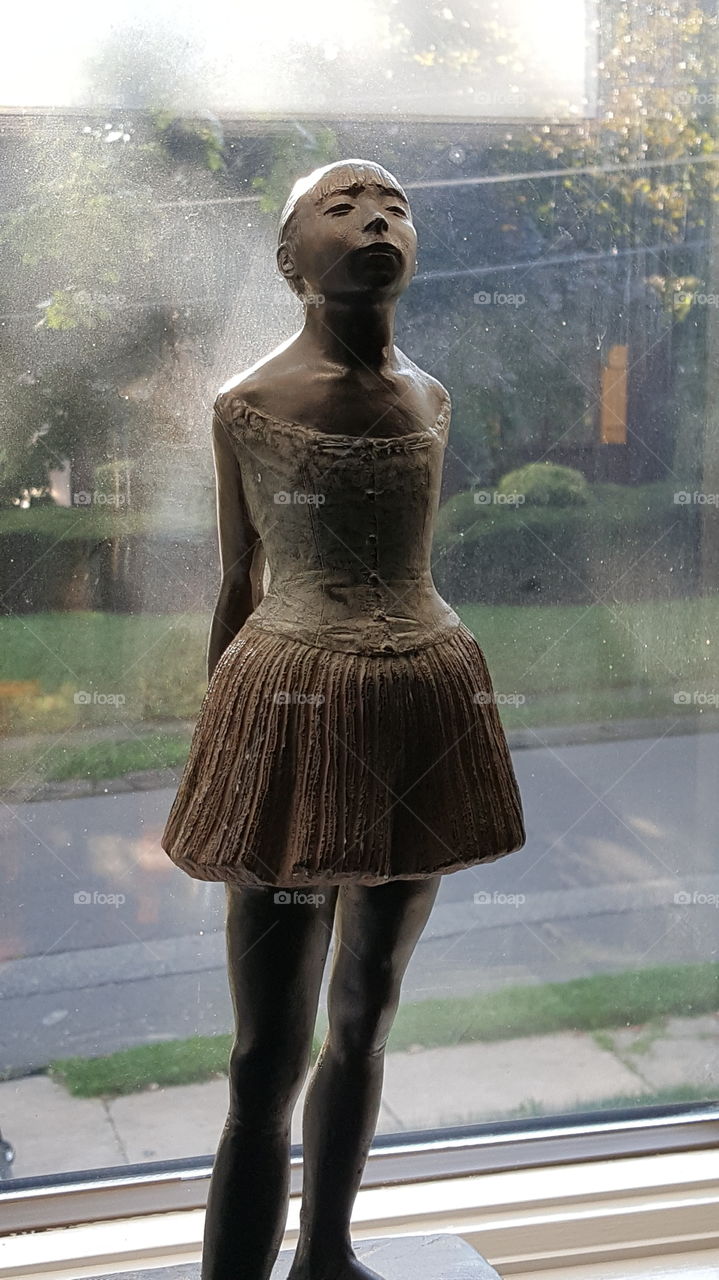 she is looking forward to the future