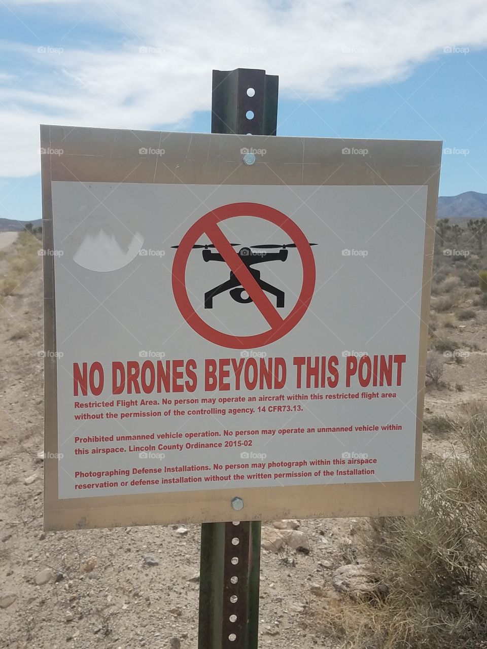 no drones area 51