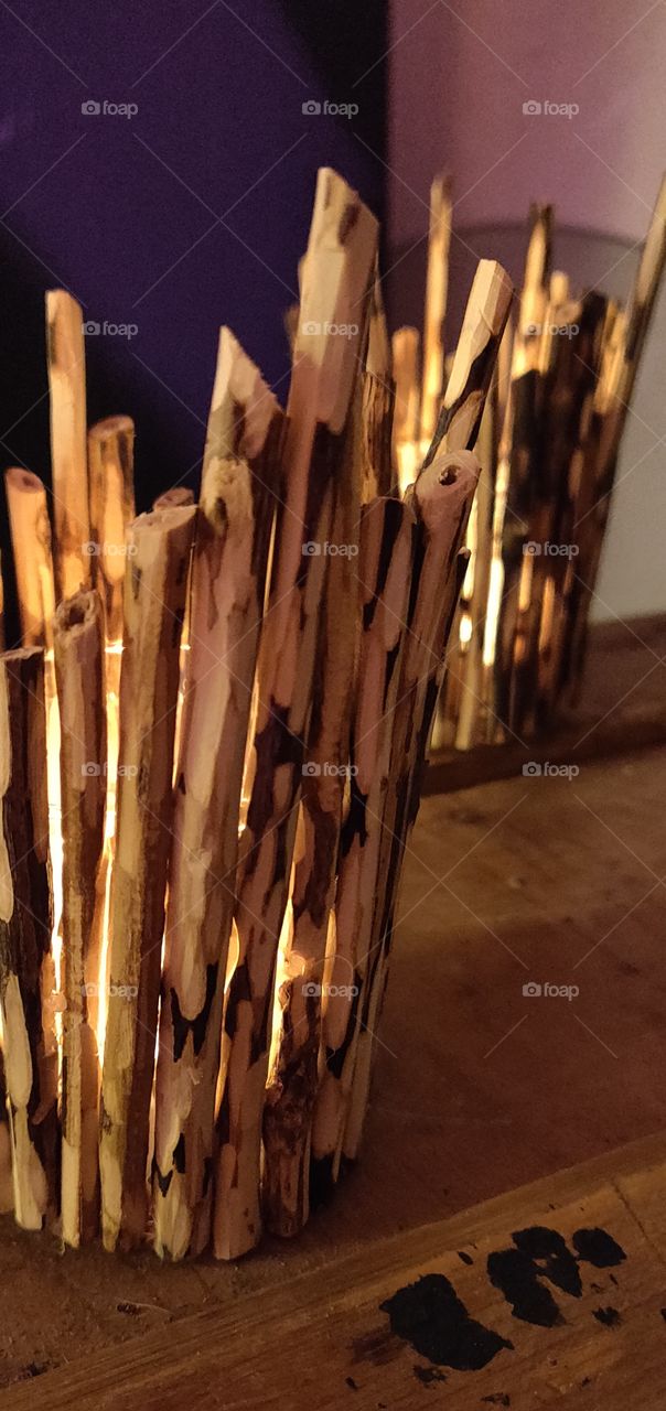 DIY Tealight Holder/Branches