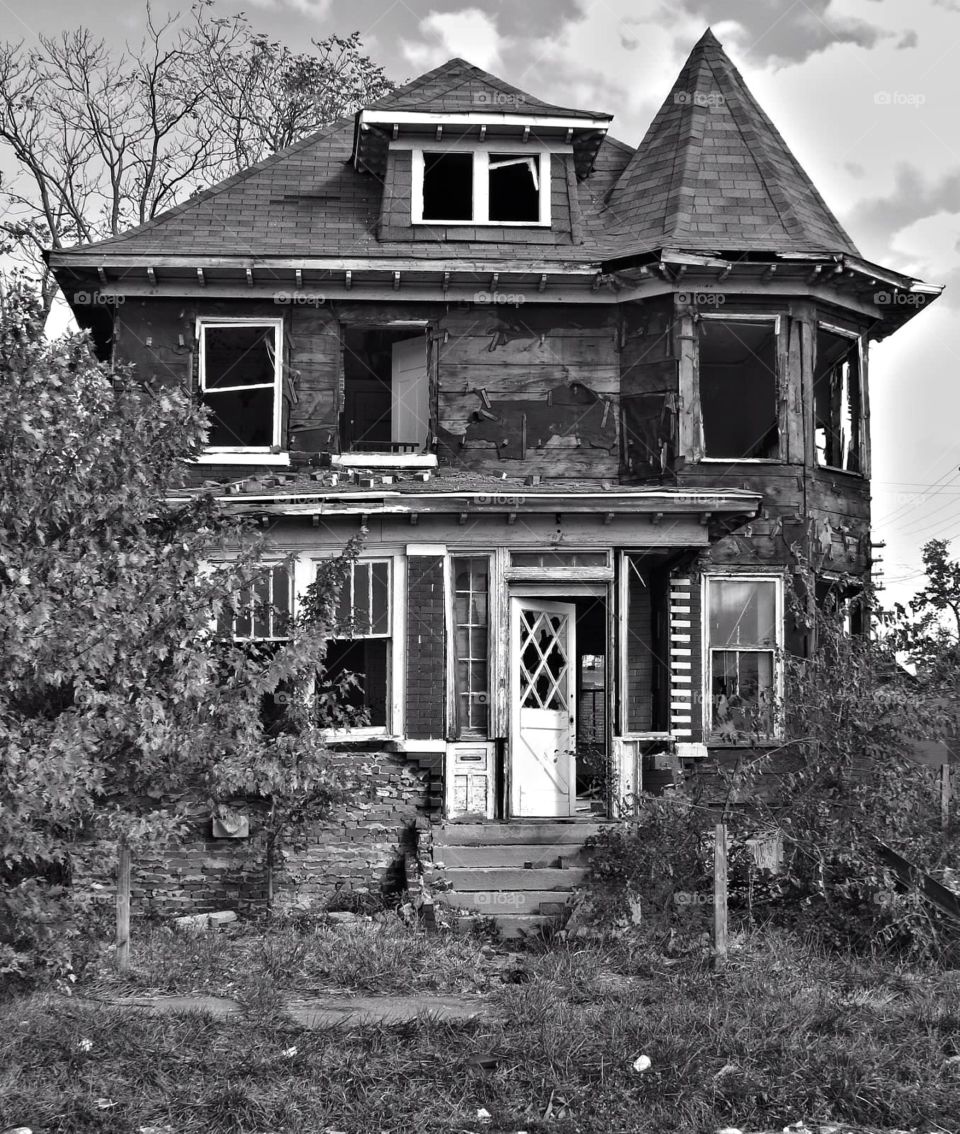 Abandoned house in Detroit