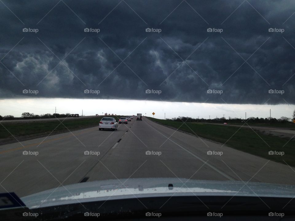 Storm, Road, Landscape, Weather, No Person