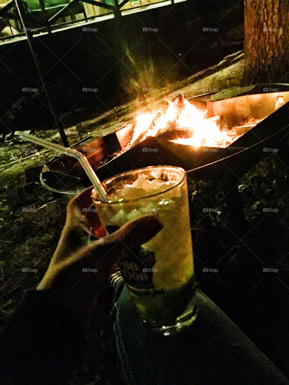 Drink by the fire 