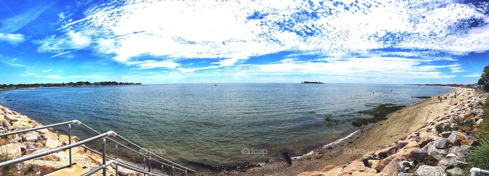 Charles Island, Long Island Sound and private beach...