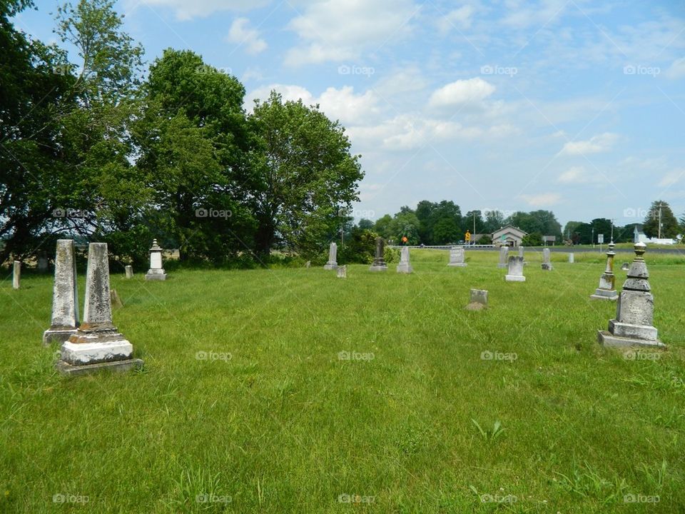 Highway cemetery
