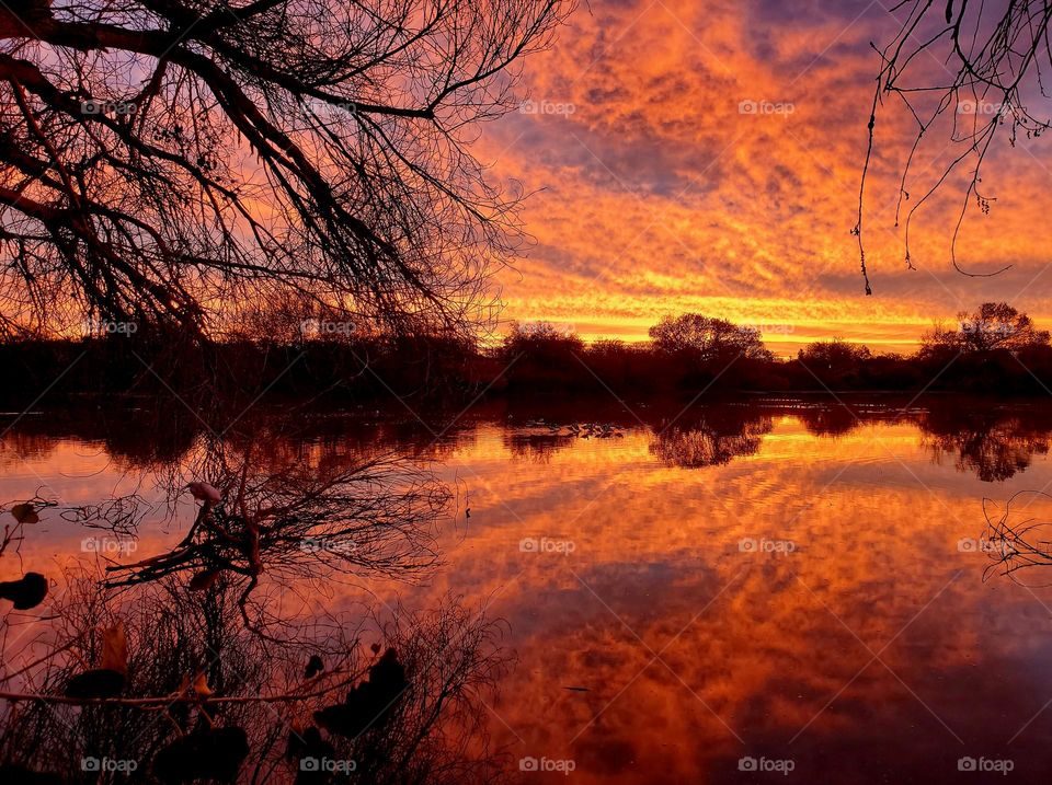 Sunrise in Arizona Thanksgiving Day