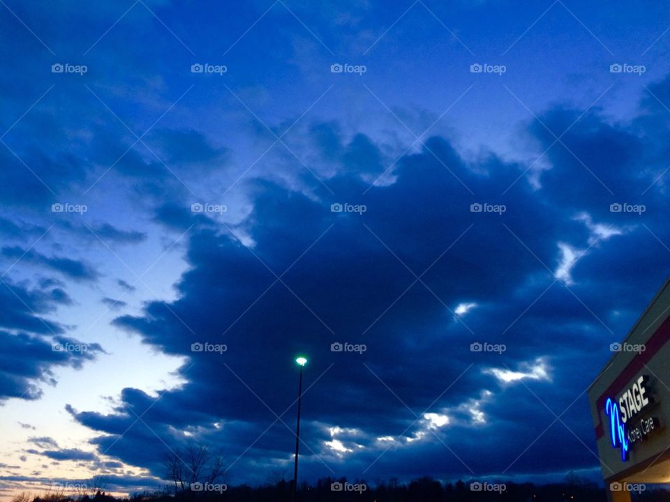 Night clouds 