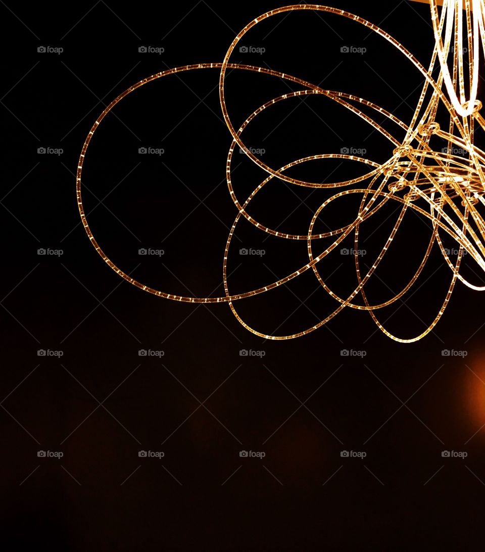 Close-up of illuminated light