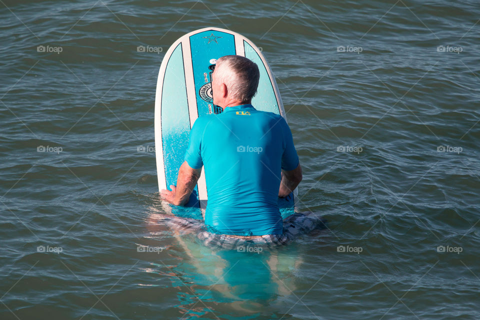 Waiting for the wave