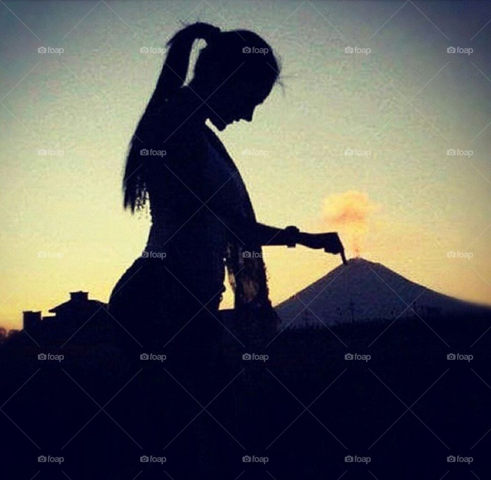 Mountain . Being creative 