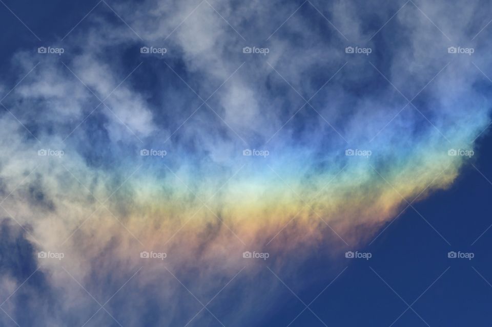 Cloud iridescence