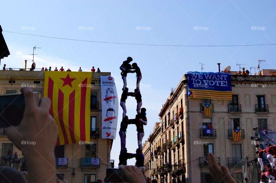 Barcelona castellers