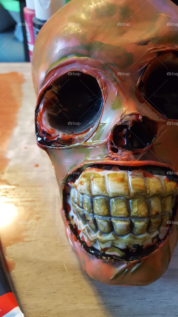 horror skull