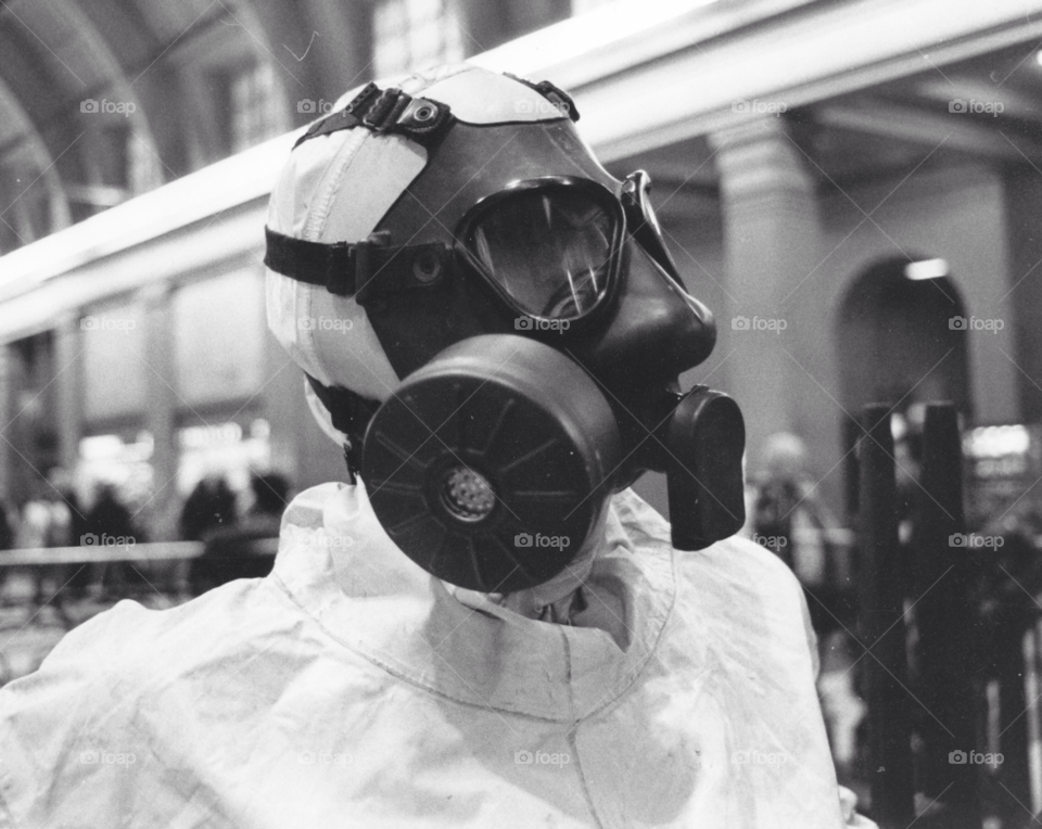 central train station gasmask by MagnusPm